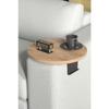 Side Table Adjustable Tray Decorative Modern Tray Sofa Table Walnut