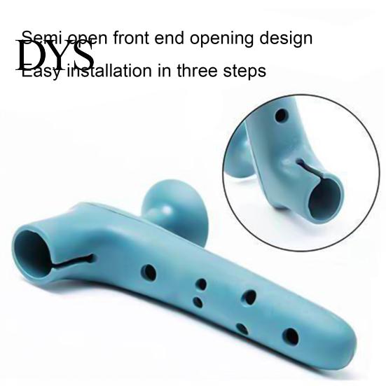 Door Buffer Flexible Stopper Prevent Static Electricity Home Handle Cover Improvement Waterproof Sleeve for L-shaped Doorstop