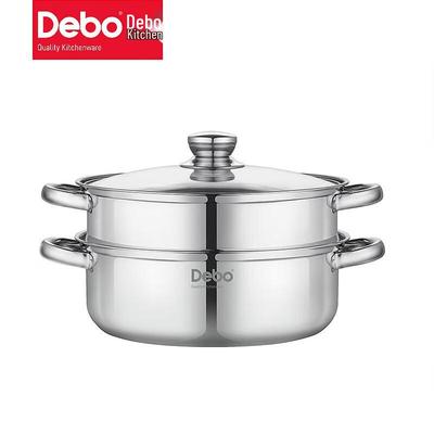 Debo DEP-DS393 Laina 4L Double-Layer Steamer Pot