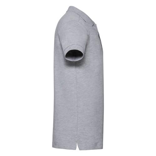 Russell Mens Heather Stretch Fitted Polo Shirt