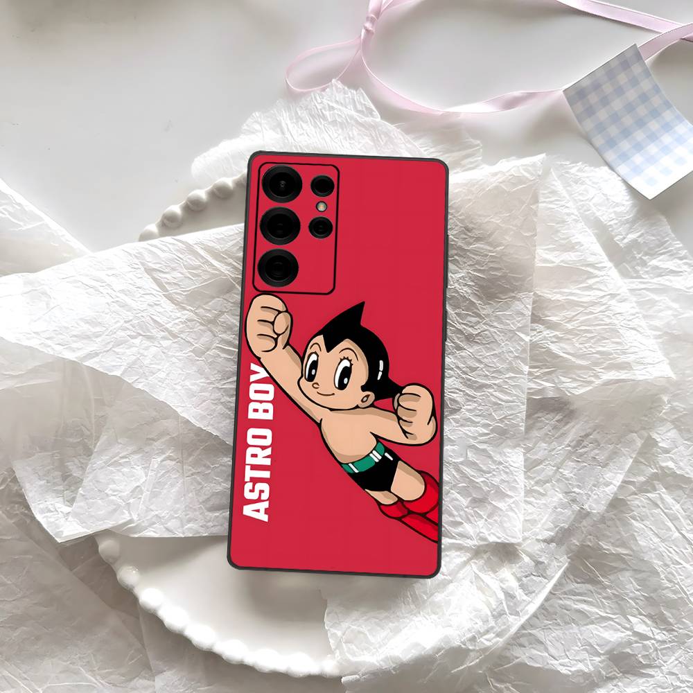 Astro Boy Cartoon Phone Case For Samsung S 24 fe 25 Ultra plus 20 lite 21 30 22 23 24 22 Ultra 5G Fundas