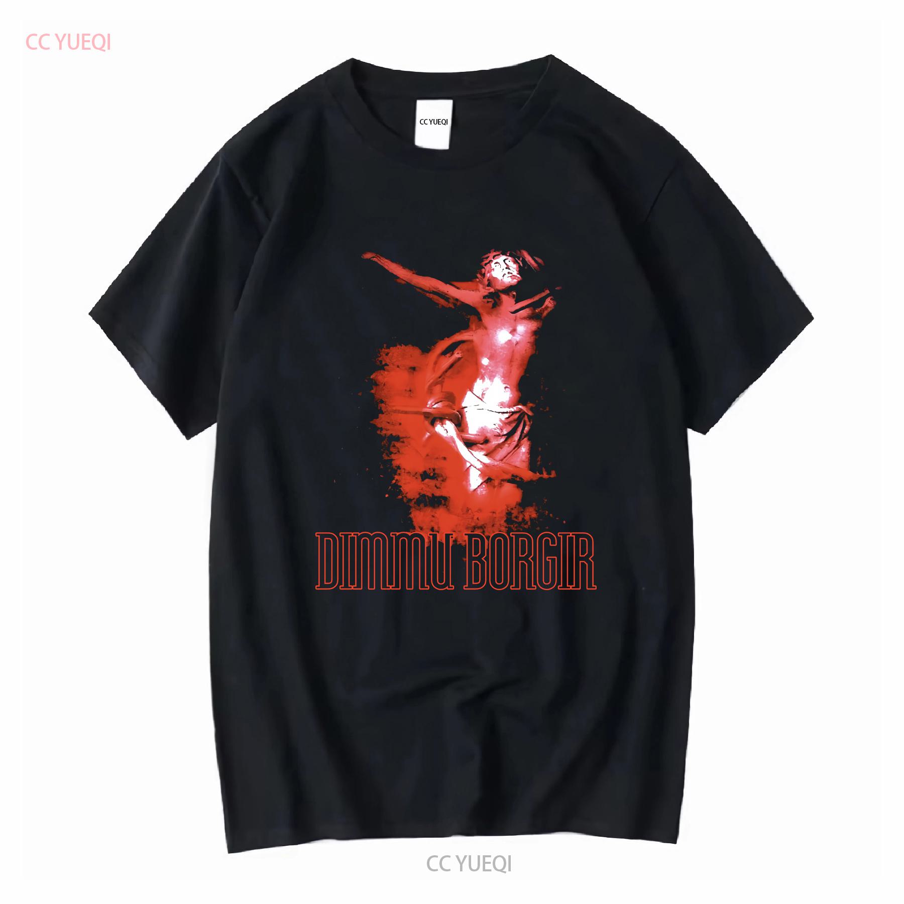 

Dimmu Borgir Concert Music Black T Shirt Cotton S 234XL 1P935 long sleeves vintage Washed Slightly designer clothes Stretched 4XL