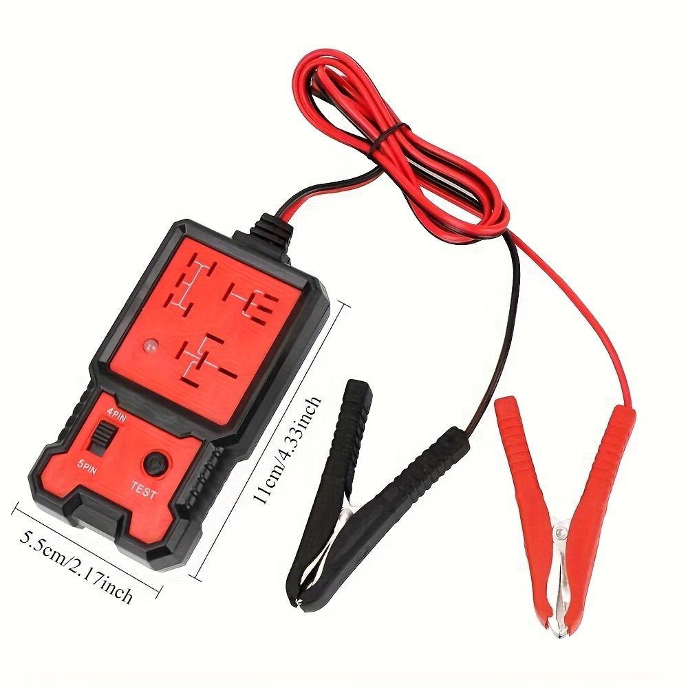 Automotive Relay Tester Voltage Tester Automotive Battery Inspector LED Indicator Universal 12V Automotive Electronic Relay Test