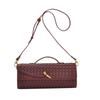 2025 New Women's Woven One-shoulder Organ Bag