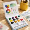 Portable Solid Watercolor Paint Set Solid Watercolor Kit Watercolor Paint Box  Beginner Use