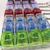 Cross 4-Key Decompression Button PC Keycap: High-Transparency Keycap Mechanical Keyboard Switch Stress-Relief Toy Keychain