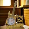 Guitar Alarm Clock with Pen Holder Creative Desktop Ornament Clock Pen Socket Clock Student Gift Birthday Gift Creation