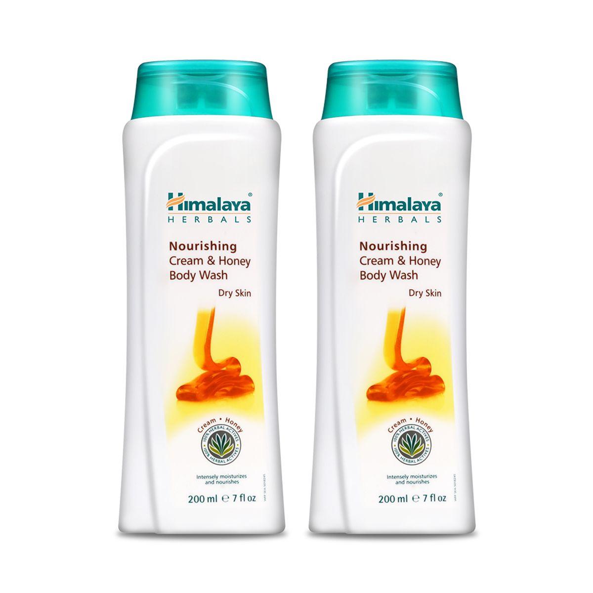 Nourishing Cream & Honey Body Wash 400ml x 2