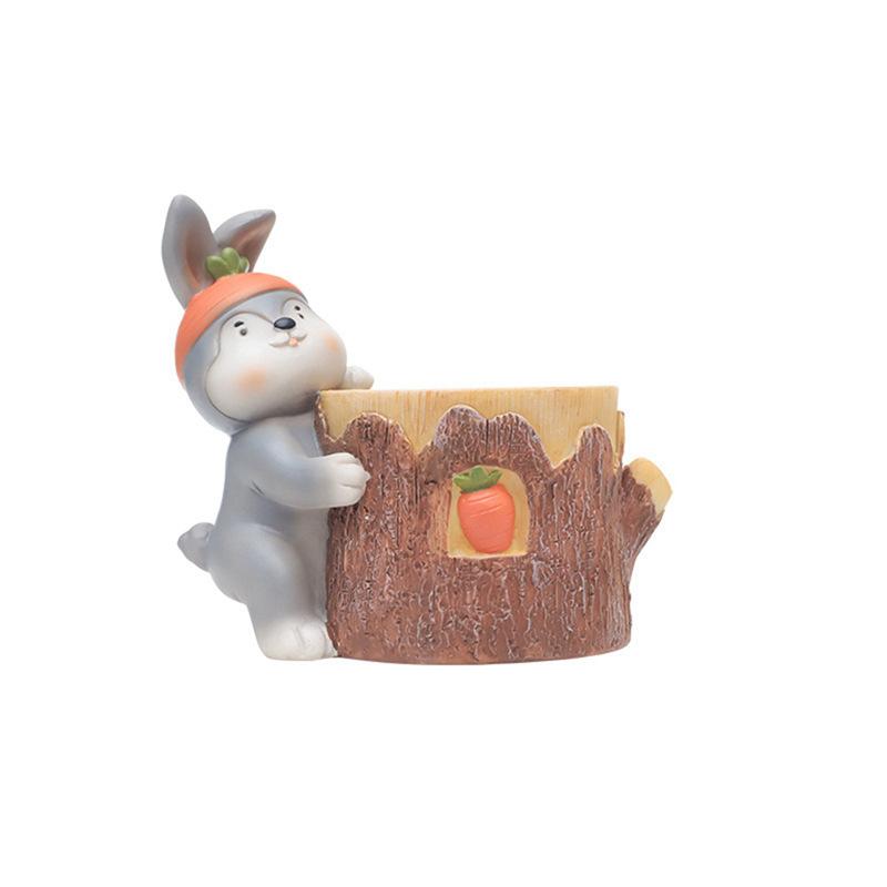 

Цветочный горшок, нежный и гладкий, пасторальный, сельский, садовый, для небольших животных, ландшафтный, смола, оснащенная дренажными отверстиями