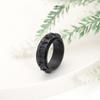 Rotating Skull Head Titanium Steel Bold Men's Ring