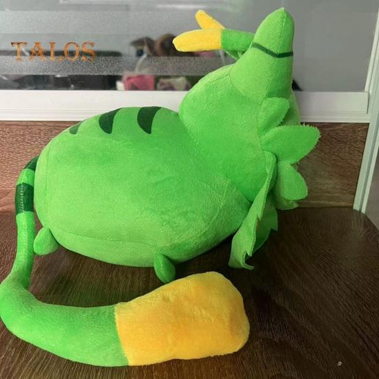 Peluche Gatto Pelo Alieno Gatto Peluche Ripieno Bambola Giocattolo Gatto Verde Gioco Cosplay Figura per Amici Bambini Fan Regalo