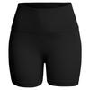 Seamless Ribbed Peach Lifting Yoga Shorts—Super Stretch Slimming Three-Quarter Pants for Running and Fitness