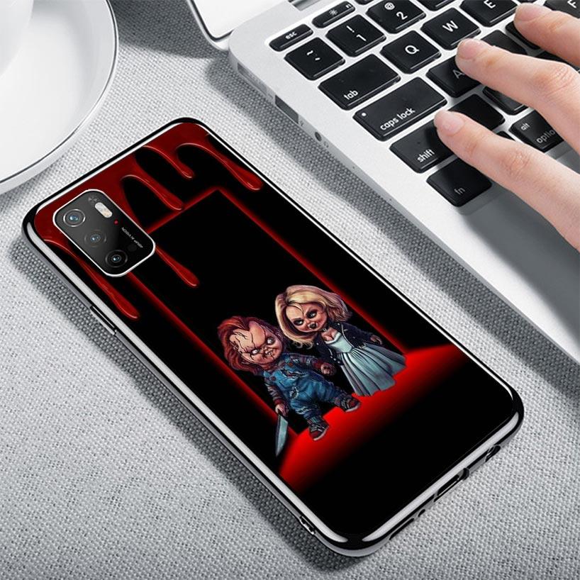 Chucky Child's Play Case Phone Cover for Xiaomi Redmi Note 10 9 9S 8 8T 7 5 Pro Mi 12T 11T 10T 9T 12 11 Lite A3 A2 Trend Fundas