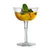 4PCS 150ml Classic Goblet Ripple Cocktail Glasses Martini Glass Wine Glass Set of 4