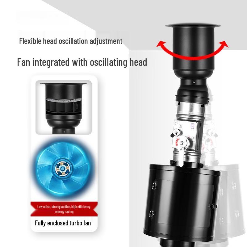 Zhi Shi Telescopic BBQ Smoke Exhaust Pipe