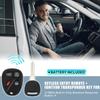 X AUTOHAUX 315MHz KOBLEAR1XT Keyless Entry Remote Ignition Transponder Key Fob for Chevrolet Express