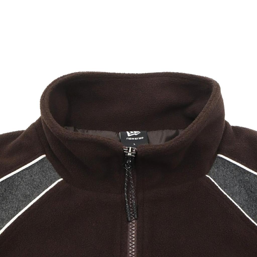 NEW ERA Fleece Jacket Oversized 15129325 NER37A7576 Burnt Wood S