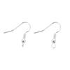 100-200pcs Iron Earring Hooks DIY Earring Findings Earrings Clasps Ear Hooks Earring Wires For Jewelry Making Supplies Wholesale