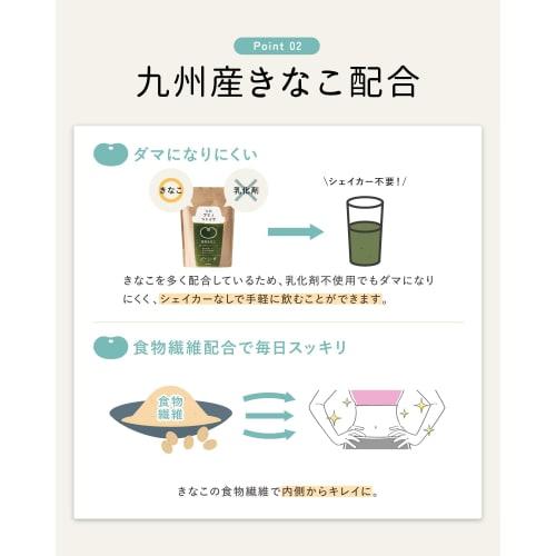 Kyushu Amino Shake Trial 50g, 100% Plant-Based Ingredients, Kyushu Moringa, Kinako (Roasted Soybean Flour), Soy Protein (3 Popular Flavors Trial Set)