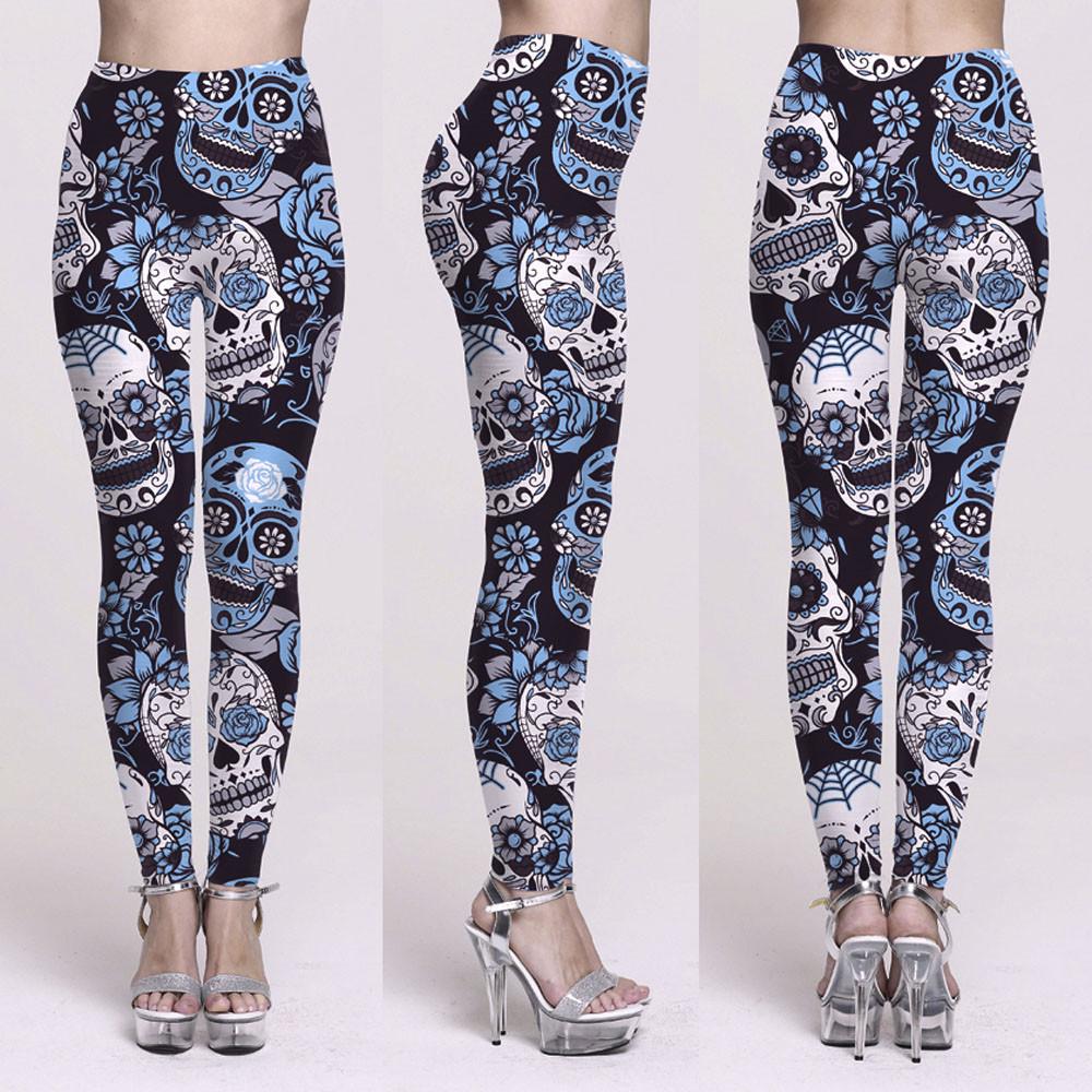 Women Print Sports Gym Yoga Running Fitness Leggings Pants Athletic Trouser