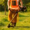 Mesh Lawn Mower Apron Breathable Garden Work Suit Portable Lawn Mower Protective Apron