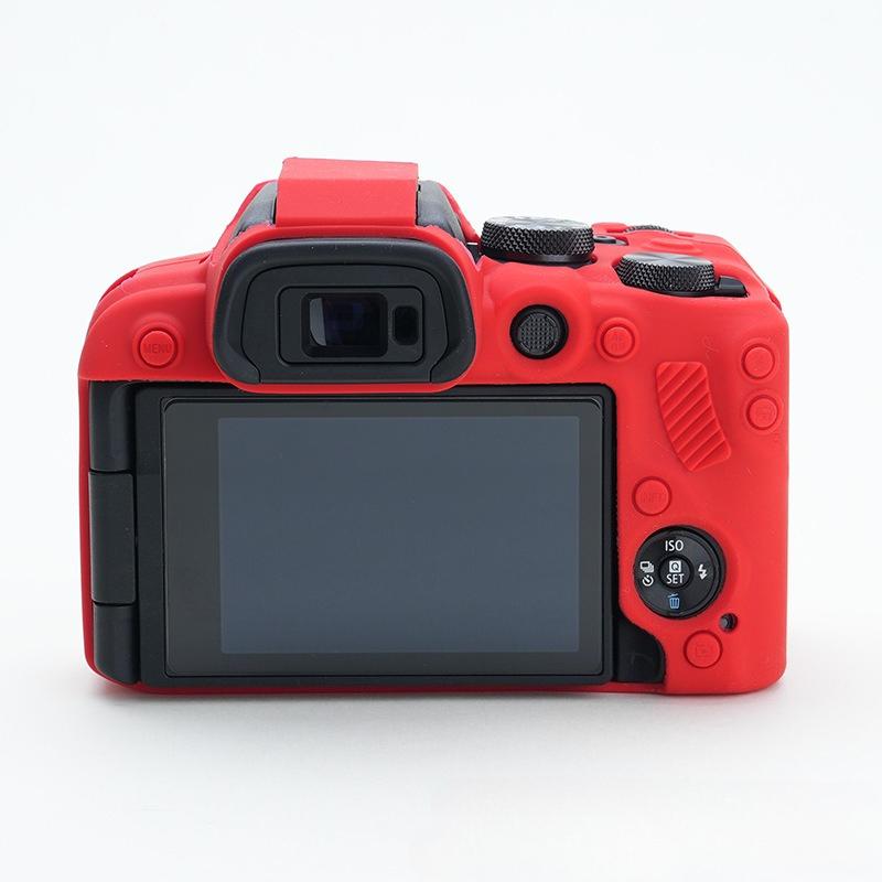 Macaron Color Silicone Case for Canon EOS R10 - Mirrorless DSLR Protective Soft Shell Bag