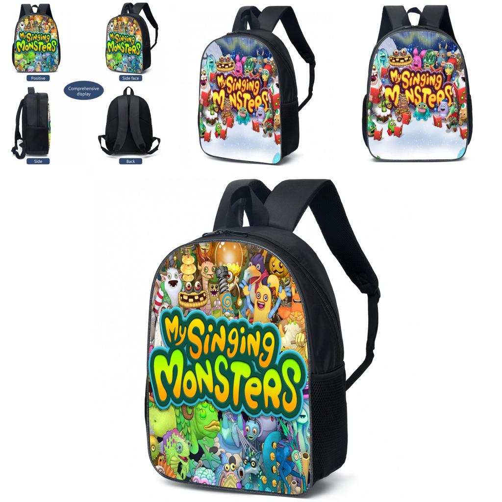 My Singing Monsters Cartoon Backpack For Kids 20l Capacity