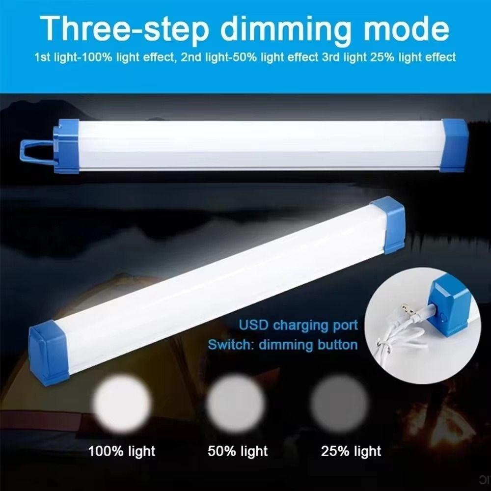 Magnetic Suspension Portable Light Bulb 17/32/52CM Camping Light  Night Market