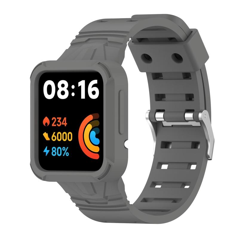 22mm Silicone Watchband Adjustable Watch Band Strap Repalcement Wristband for Mi Poco Watch Smartwatch