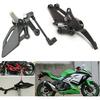 Motorcycle Footpeg Foot Peg Bracket Gear Bracket Lever Assembly for EX 250R 300 2013-2017 Footpegs Pedals Rests