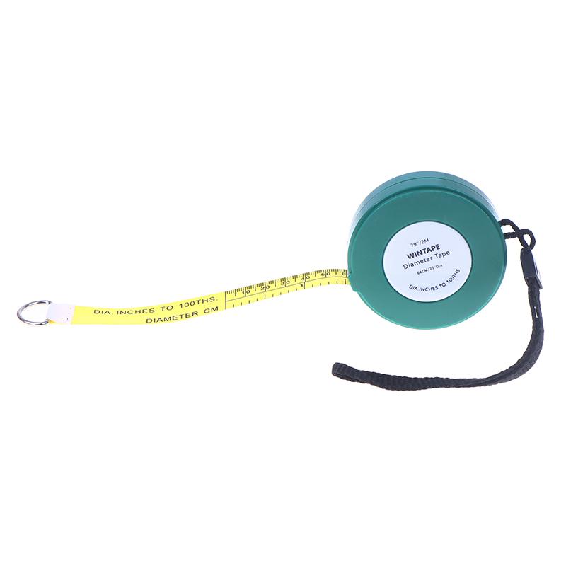 Professional Gardening Tree Ruler Meter Measuring Tool Tree Diameter Tape 2000 Mm 79 Inch Pvc Soft Retractable Measuring Tape