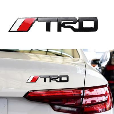 3D TRD Metall Modifikations-Etikett Sportlogo Auto Dekorative Aufkleber Abziehbild