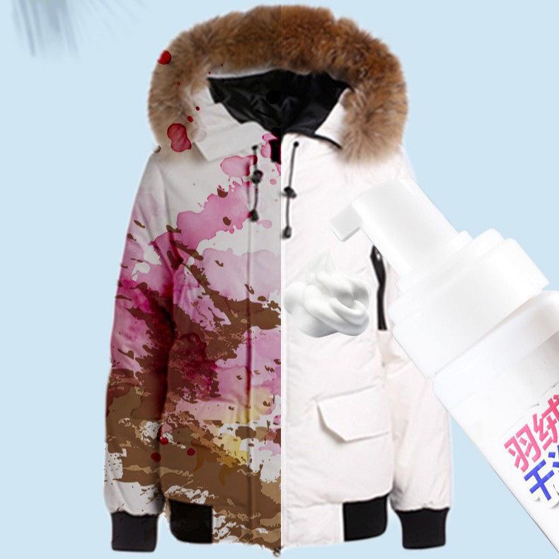 Waterless Dry Cleaner for Down Jackets - No-wash Stain Remover & Household Detergent