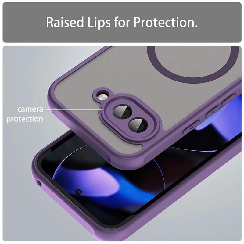 Military Grade Heavy Shockproof Case For Google Pixel 9A 9 10 Pro XL Hybrid Hard PC Matte Cover Silicone Magnetic Magsafe Shell