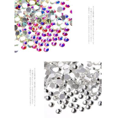 Artificial Diamonds Flat Rhinestones Mixed Styles Flatback for Rhinestones Crystal Nail Art Decoration