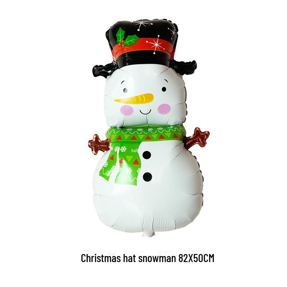 Christmas Tree Snowflake Aluminum Film Balloons for Party Decoration