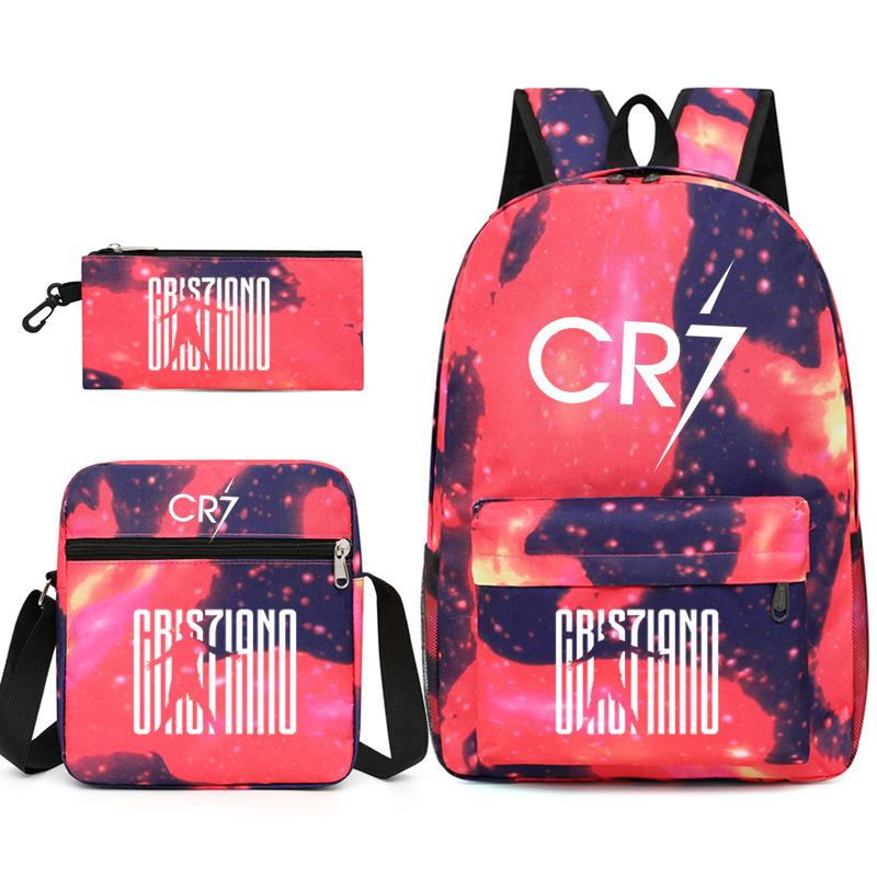 Jeugd Mode Rugzak Schoudertas Etui Kinder Student Schooltas 3-Delige Set