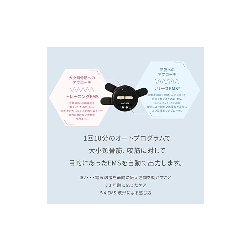 YA-MAN Facial Beauty Device Medilift Plus Serum Set EMS EPM18BB2