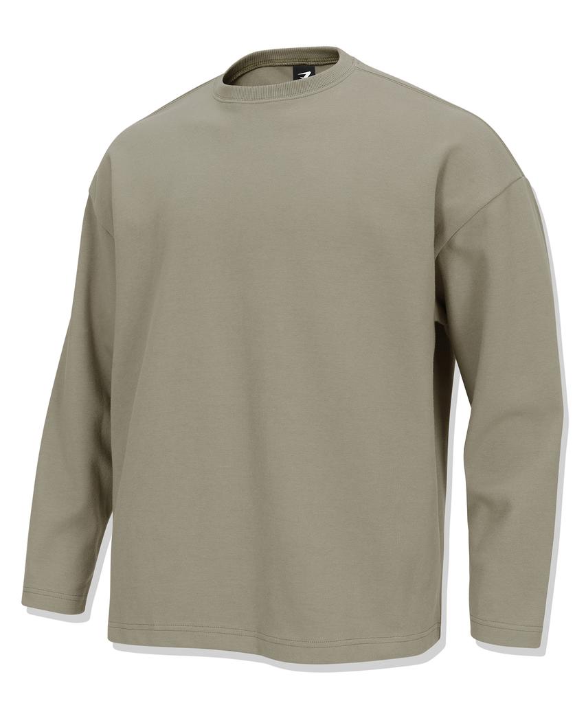 DRIX Special Double-Sided Oversized Long Sleeve T-Shirt_5 Colors