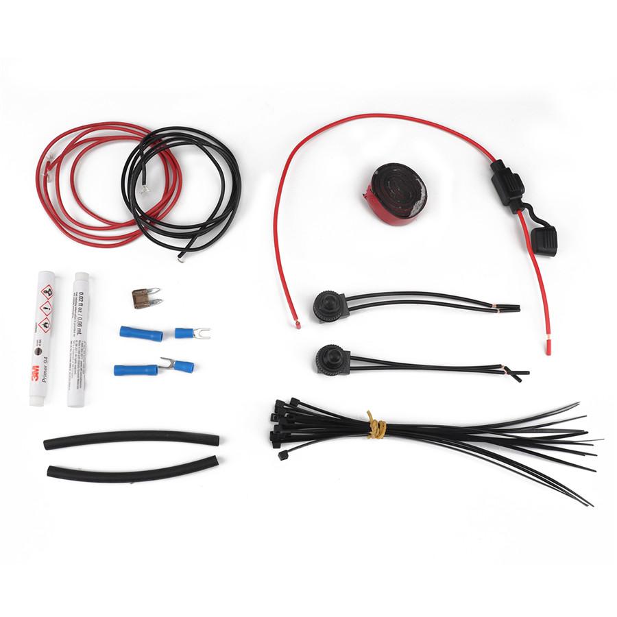 10Pcs Modified White LED Light Refit Kit Atmosphere Lamp For Motorcycle ATV 12V