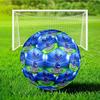Tottenham Crest Design Printed Size 5 Soccer Ball - Durable, Machine-stitched, Soft and Comfortable, Suitable for Training and Matches Gift