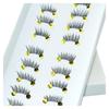 10 Pairs New Makeup Tool Natural Black False Eyelashes Fake Mini Half Corner