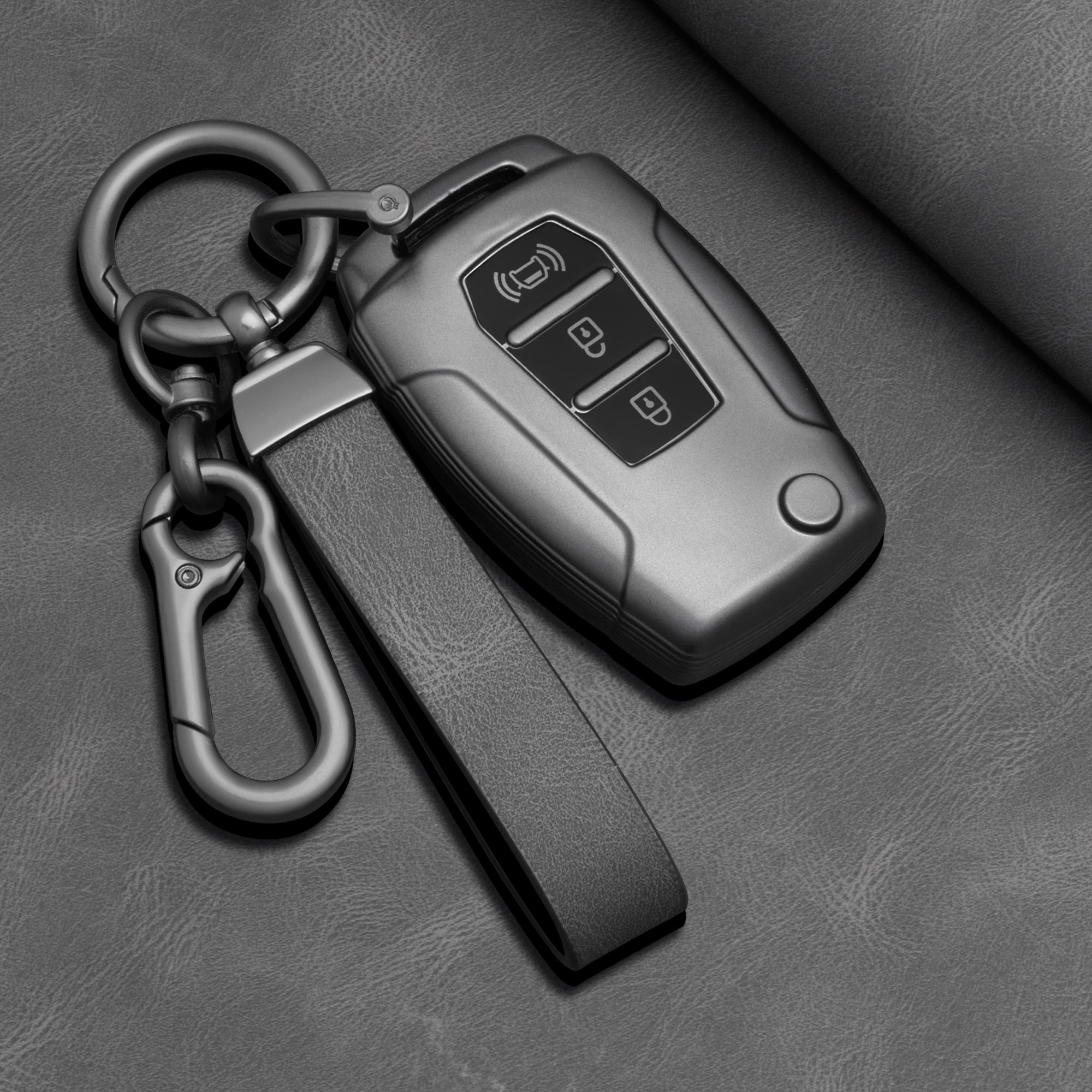 

Tpu Car Key Case Cover For Ssangyong Kyron Actyon Tivolan Korando Rexton Tivoli Accessories Keychain Cover Fob Holder