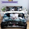 3pcs Pennywise the Dancing Clown pattern bedding set duvet cover set includes duvet cover &pillowcases, perfect all season bedroom decoration & gift