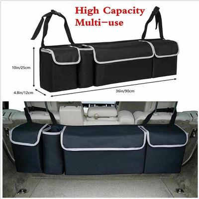 2 In 1 Multi-use Functionality Car Trunk Compartment Boot Storage Organizer Box Storage Bag Case Tool Bag