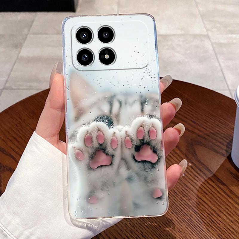 Casing For Xiaomi Poco F8 Pro Ultra F8Pro F8Ultra 5G Transparent Phone Case Luxury Dragon Cute Cool Boys Girls Soft Back Cover