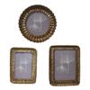 Antique Decorative Resins Picture Frame Desktop Display Embossed Photo Holder Stand For Living Room Bedroom Decoration