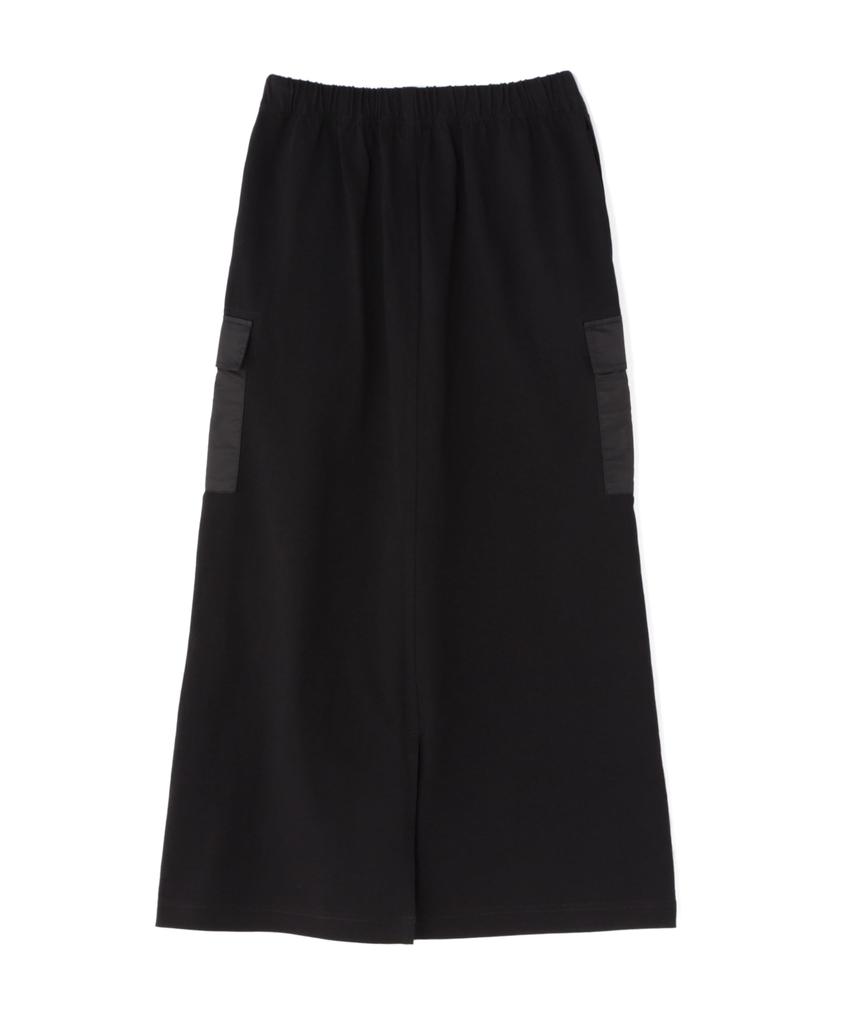 AVIREX JERSEY CARGO SKIRT F 010 Black 783-5116608