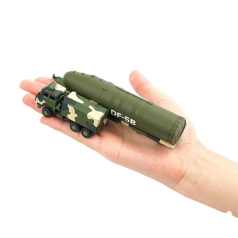 

Tuoyi 1/100 Alloy Dongfeng G012 Giant Wave 2 Long Sword 100 Dongfeng 5B Missile Transport Vehicle Model Children s Toy Simulatio