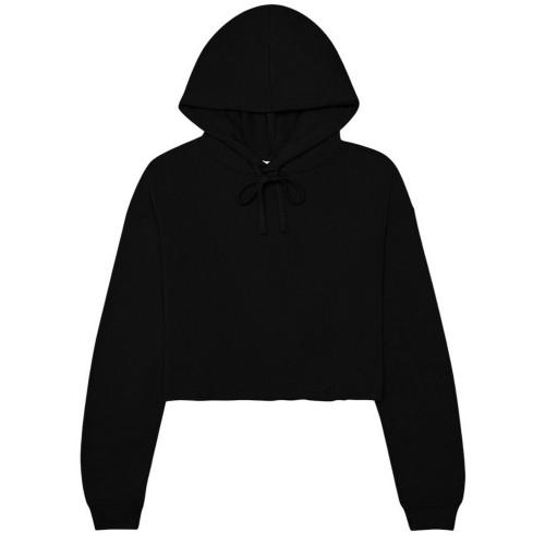 Bella + Canvas Womens/Ladies Fleece Crop Hoodie